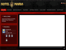 Tablet Screenshot of hotel-maria.pl