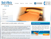 Tablet Screenshot of hotel-maria.ro