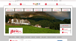 Desktop Screenshot of hotel-maria.it